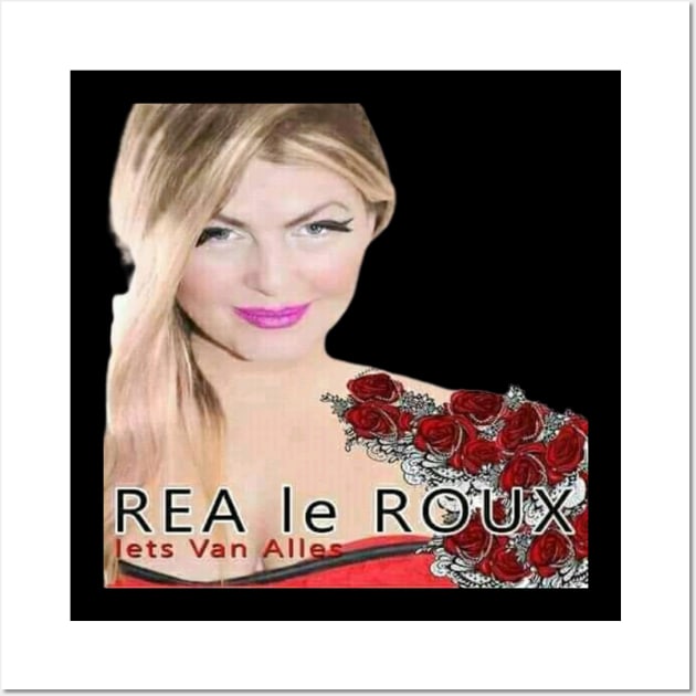 Rea le Roux Album Logo Wall Art by LCPProductions1